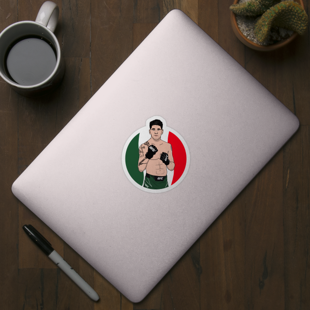 brandon moreno mexican pride by rsclvisual